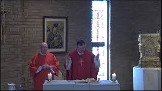 Monday 28th October 2024. Holy Mass. Celebrant: Canon Paul Farrer