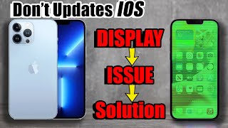 iPhone Display Issue - 13 pro/13 pro max [সমস্যা এবং সমাধান]