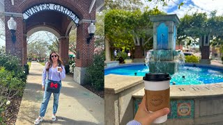 Exploring Winter Garden Florida! Walking Tour, Hangry Bison, Three Birds Cafe!