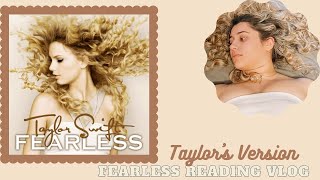 I'm Fearless- A Taylor Swift Reading Vlog | Reacting to All Too Well short film | reading 4 books ❤️