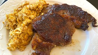 First Time Making Steak And Eggs Recipe