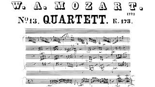 Mozart – String Quartet No. 13 –  I. Allegro Ma Molto Moderato