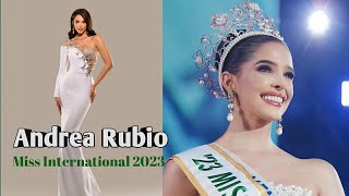 Andrea Rubio | Miss International 2023 | Miss Venezuela