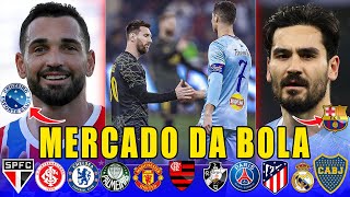 JOGO INSANO CR7 Vs MESSI | MERCADO DA BOLA - GILBERTO É DO CRUZEIRO - GUNDOGAN É DO BARCELONA