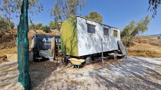 Cortijo Las Ventanas, Riogordo - Video 10 of 10 :  Exploring the plot and finding the containers