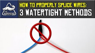 How To Splice Wires: 3 Watertight Methods (Soldered, Solderless, Crimped)