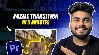 Moving 3D Building Growing Effect | Puzzle Transition Video Editing | Premiere Pro Tutorial