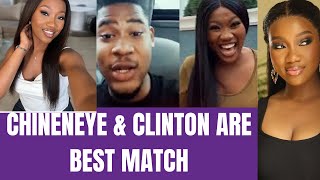 Chinenye Nnebe & Clinton Joshua are the prefect match, fans reacted.#chinenyennebe #clintonjoshua