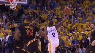 Andre Iguodala With A Thunderous Dunk | Warriors vs Cavaliers Game 5  NBA Finals  June 12 2017