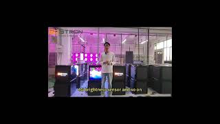 Handsome guy introduces you 3-sided LED display - Delivery Box!  #led #display #guys