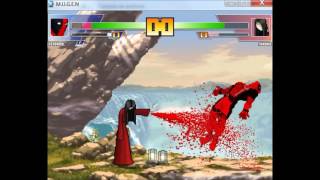 MUGEN Deadpool (me) VS Noroko