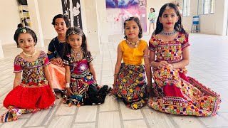 Garba Dandiya | Chogada | Kesariyo | Pari hu main | Dholida Kids Dance | Navratri Special