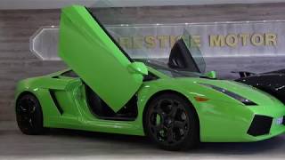 A LAMBORGHINI Gallardo With SCISSOR DOORS?!