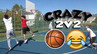 CRAZY YOUTUBER BASKETBALL 2V2! (CRINGE)