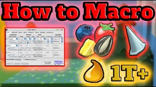 How to Macro on Bee Swarm Simulator (1T+ per hour)