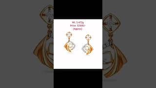 Tanishq Earrings #DIAMOND #2024 #JEWELLERY #SHORTS #STATUS #LATEST #TRENDING #VIRAL #4K #LOVE #GIFT