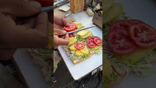 Most Satisfying Sandwich Making At Mumbai | Indiana Street Food | Shawon Food Recipe