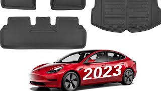 Basenor 3D Mats Tesla Model 3 - These Are The Floor Mats You've Been Looking For! Unboxing + Install