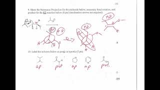 CHM 251 Unit 2 Practice Exam KEY