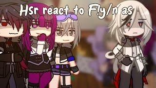 honkai starrail react to F!y/n as arlecchino || hsr react to