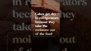 Keep your cake moist in fridge with this hack | Raw Himalayas #ytshorts