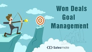 Won Deals -  Goal Management in Salesmate CRM