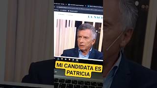 Mauricio Macri se distanció de Javier Milei y ratificó que su candidata es Patricia Bullrich