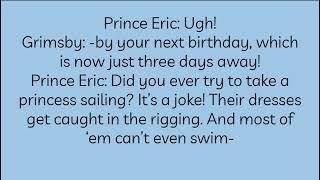 Prince Eric's Ship  Accompaniment Track Little Mermaid Jr