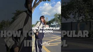 How to popular in school #shortvideo #shorts #ytshorts #aesthetic #popular #school #students #viral