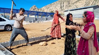 Nomadic Life: Mehdi and Razieh Build Their Dream Home in the Mountains