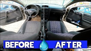 OPEL Astra DIY CLEAN (before & after ) *gravel in car*