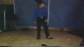 MICHAEL JACKSON DANCE MOVES ARCHIVE COLOUR FOOTAGE