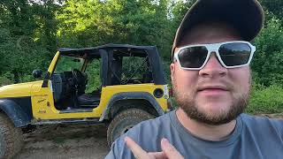 I bought a 2000 Jeep Wrangler TJ!