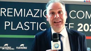 Intervista per premiazione Comuni Plastic Free 2023 - Speciale TeleDiamante 11.03.2023