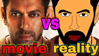 BAJRANGI BHAIJAAN ll movie vs reality ll Funny animated Spoof | Salman Khan ll Animated snap rk