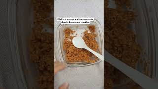 COOKIES DE AMENDOIM com apenas 2 ingredientes e mega fácil!