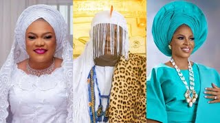 WATCH HOW OLORI MARIAM IS WELCOMED BY OLORI TEMITOPE DURING THE OLOJO FESTIVAL