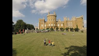 Views From Above - Ferrari 70th Anniversary gathering at Belvoir Castle with Graypaul - HD