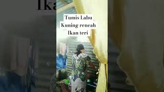 Tumis Labu Kuning rencah ikan teri.  #videoshort #cooking #food #masak #masakanrumahan #tumis #fyp