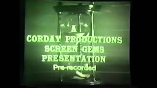 Corday Production ￼Screen GEMS plater 1966/1965 cut off re-uploaded for @L-SVideoNetwork