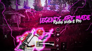 REDMI NOTE 8 PRO PUBG | SMOOTH+EXTREME 60 FPS GAMEPLAY | LEGENDS ARE MADE