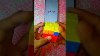 Rubik's Cube Solving RS3M 2020 Day 1 Easy Method #shorts #ytshorts #rubikscube 😱