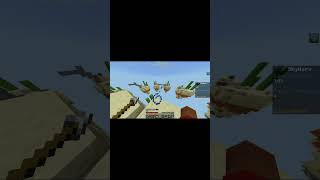 Minecraft skywars #viral #cool #minecraft #trick #logic