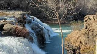 Top of High Falls Town Creek Near Lake Guntersville Alabama