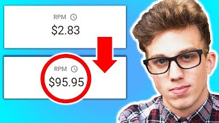 কিভাবে আপনার YouTube CPM এবং RPM আয় বাড়াবেন! ($79 CPMs 🤑 How to increase your YouTube CPM and RPM