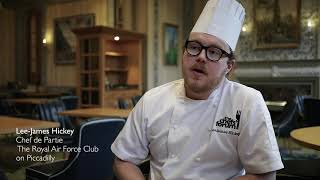 Lee-James Hickey, Chef de Partie at The Royal Air Force Club on Piccadilly