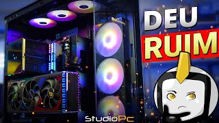 PC MONSTRO SLIM DEU RUIM 😥 - STUDIOPC