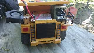 "Fixed" RC Dump Truck. DEWALT battery.