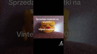 Sprzedaje maskotki na szydełku