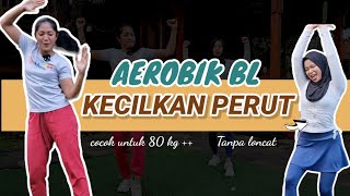 AEROBIK BL kecilkan perut buncit dan gelambir | COCOK UNTUK OBESITAS